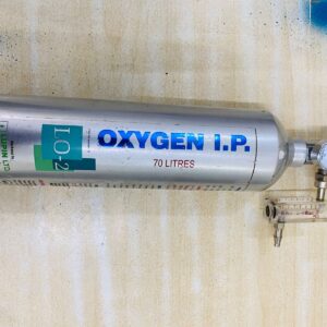 Lupin Portable Medical Oxygen Cylinder 70 Litres lightweight refillable oxygen tank