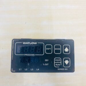 Watlow Series 981 Ramping Temperature Controller with PID control and NEMA 4X front panel